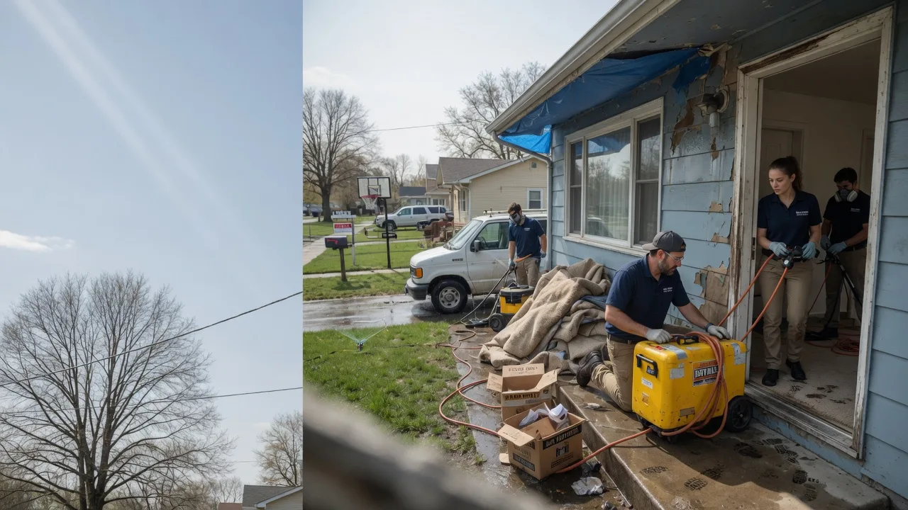 Basement Flood Cleanup in Skidmore, TX near me